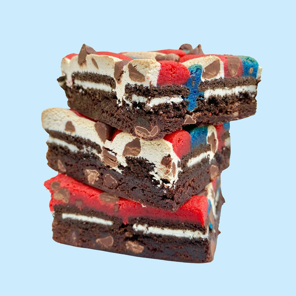 Baked-In-Color-GIANT-Red-White-Blue-Brookie-Squares