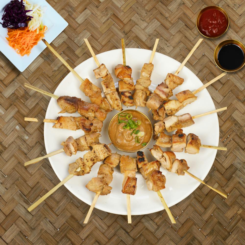 Indonesian_Sate_Ayam_Platter