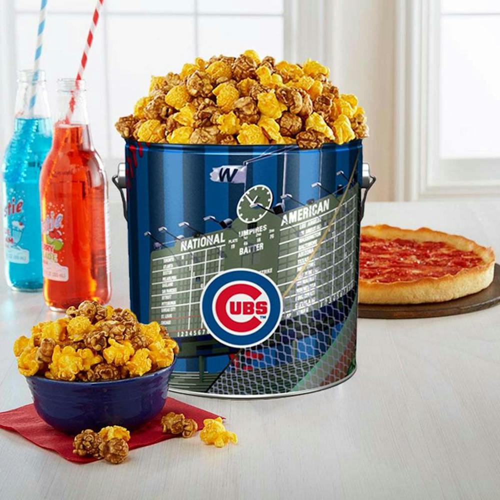 LouMalnatis-2-Pizzas-Garretts-Popcorn-Chicago-Cubs-Tin-Product
