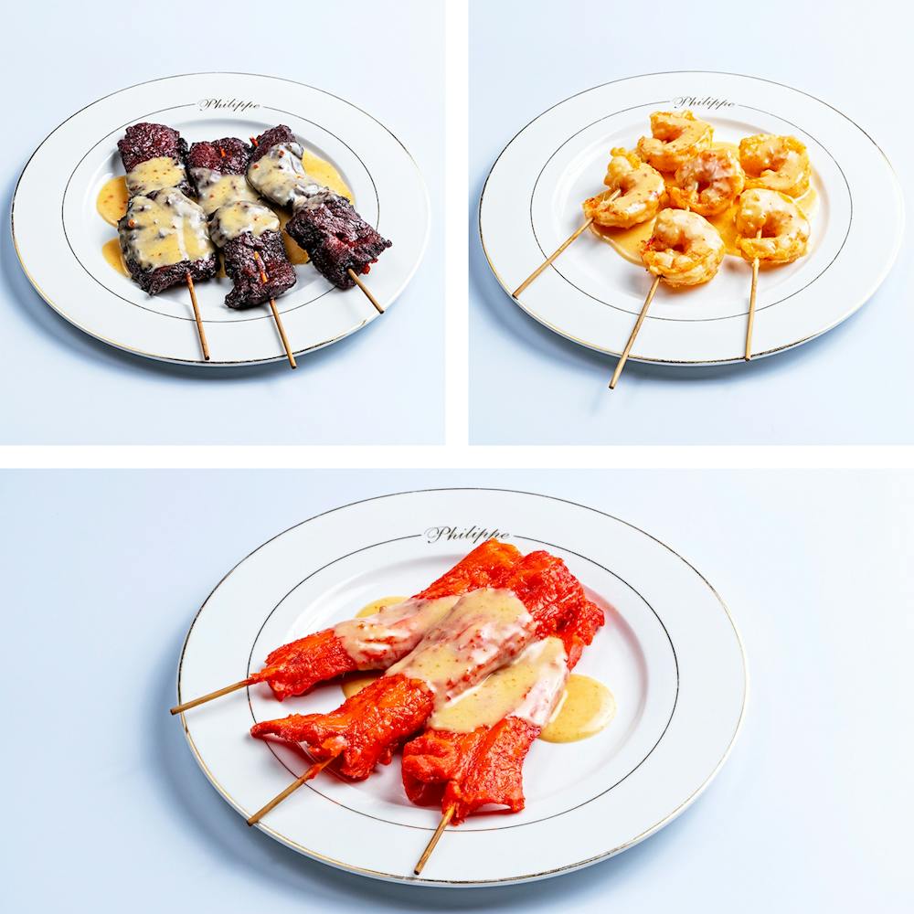 Philippe-Chow-Satay-Sampler