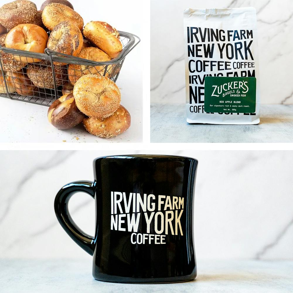 zuckers-bagels-and-smoked-fish_bagels-and-brews-zucker-s-x-la-colombe-coffee-set